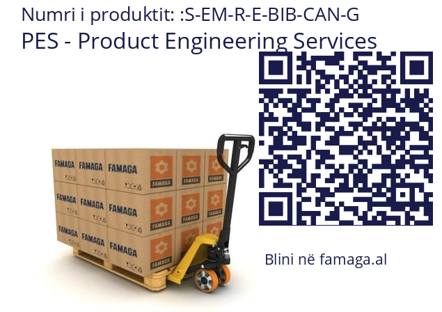   PES - Product Engineering Services S-EM-R-E-BIB-CAN-G