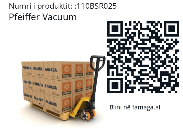   Pfeiffer Vacuum 110BSR025