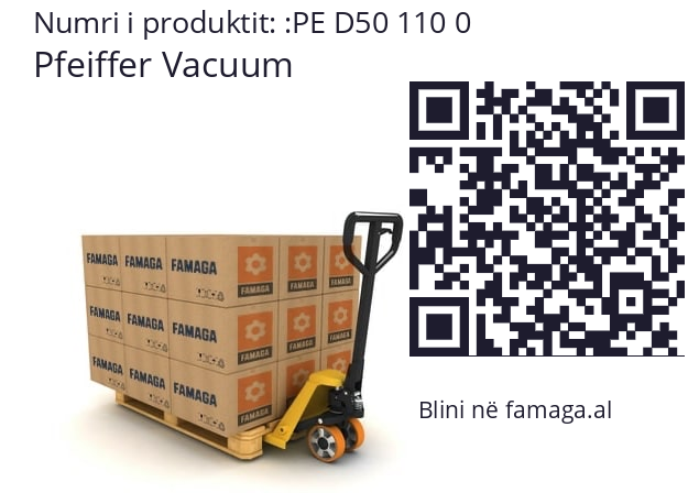   Pfeiffer Vacuum PE D50 110 0