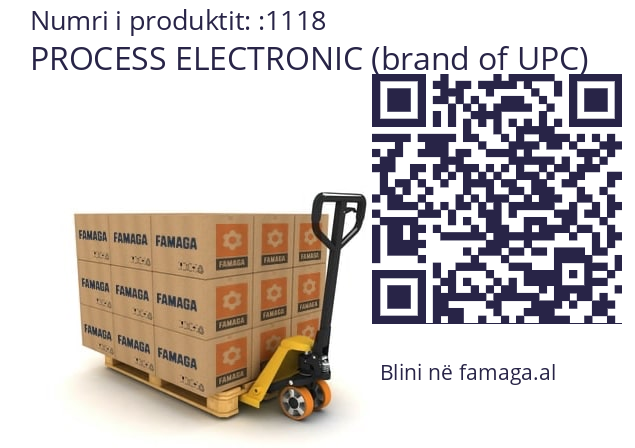   PROCESS ELECTRONIC (brand of UPC) 1118
