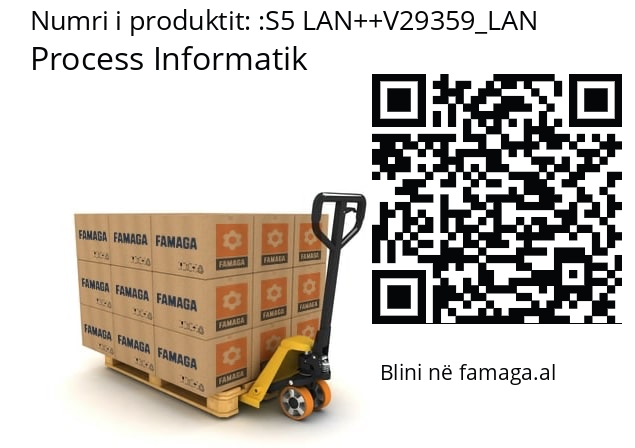   Process Informatik S5 LAN++V29359_LAN