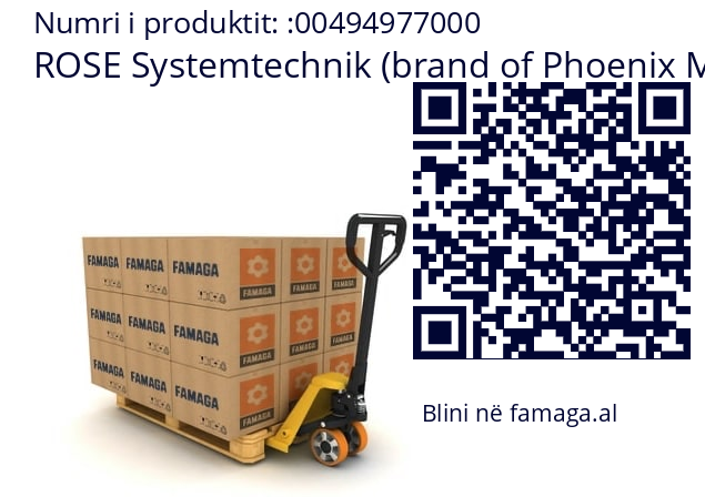   ROSE Systemtechnik (brand of Phoenix Mecano) 00494977000