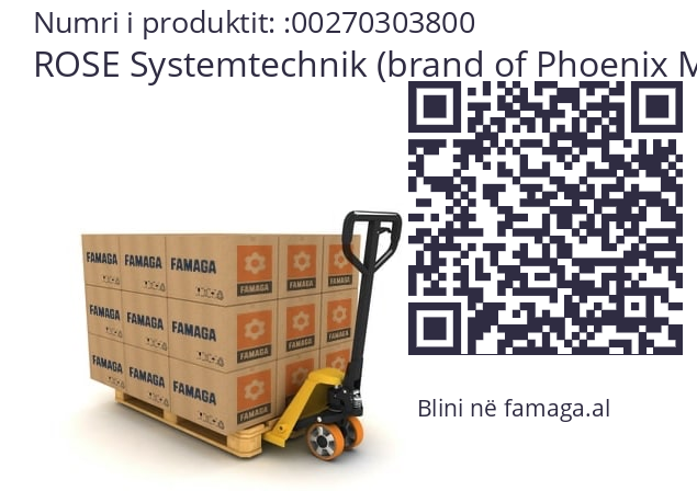   ROSE Systemtechnik (brand of Phoenix Mecano) 00270303800
