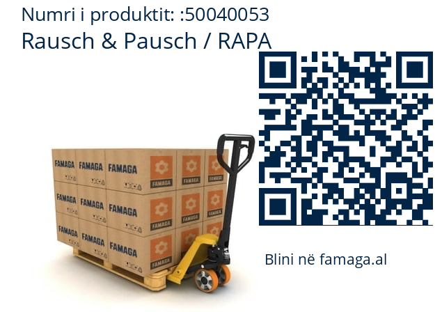   Rausch & Pausch / RAPA 50040053