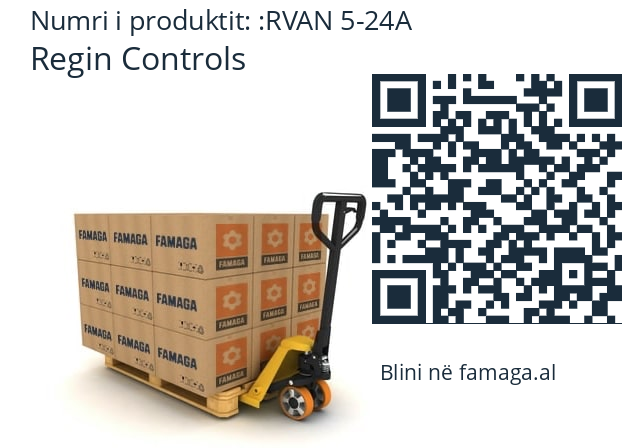   Regin Controls RVAN 5-24A