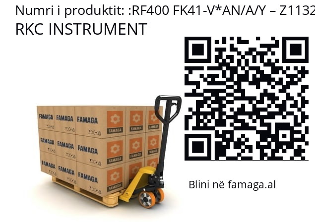   RKC INSTRUMENT RF400 FK41-V*AN/A/Y – Z1132