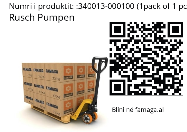   Rusch Pumpen 340013-000100 (1pack of 1 pcs)