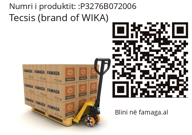   Tecsis (brand of WIKA) P3276B072006